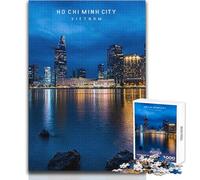 Jigsaw Puzzles for Teenagers 1000 Piece Ho Chi Minh City Practical Game Analysis And Logic Gift For Birthdays Size 50x75cm