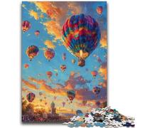 Jigsaw Puzzles for Teenagers 1000 Piece Hot Air Balloon Oil Painting for And from 14 Years And over Play Toys Because It Is Ideal As A Gift for The Whole Family 50x75cm