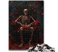 Jigsaw Puzzles for Teenagers 1000 Piece Human Skeleton Educational Family Game Wall Decoration Unique Birthday And Xmas Gifts 50x75cm