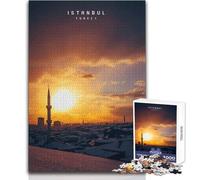 Jigsaw Puzzles for Teenagers 1000 Piece Istanbul Practical Game Analysis And Logic Gift For Birthdays Size 38x26cm
