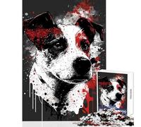 Jigsaw Puzzles for Teenagers 1000 Piece Jack Russell Terrier 1000 Jigsaw Puzzle Educational Games Birthday Gifts For Family Fun (50x75cm)