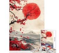 Jigsaw Puzzles for Teenagers 1000 Piece Japan Theme Poster Jigsaw Puzzles 1000 Educational Toy Secret Santa Gifts Perfect Decoration (38x52cm)