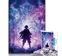 Jigsaw Puzzles for Teenagers 1000 Piece Japanese Female Ninja Warrior Teenager Puzzles,Educational Games Home Decoration Suitable for Desktop Decoration 26x38cm