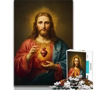Jigsaw Puzzles for Teenagers 1000 Piece Jesus Teenager Puzzles,learning Educational Is Ideal As A Gift for The Whole Family (size 75x50cm)