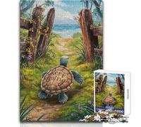 Jigsaw Puzzles for Teenagers 1000 Piece Keep Going Educational Game Presents for Women Birthday Gifts Size 38x26cm