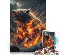 Jigsaw Puzzles for teenagers 1000 Piece King Bear Help the brain exercise addictive toys to cultivate patience Gifts Ideas 50x70cm
