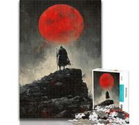 Jigsaw Puzzles for Teenagers 1000 Piece Lone Knight 1000 Pieces for Adults,for Educational Game Challenge Toy Unique Home Decor And Gifts 50x75cm