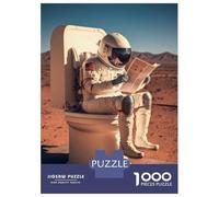Jigsaw Puzzles for Teenagers 1000 Piece Martian Morning Routine Teenager Puzzles Toy Wall Decor Hand Speed Race Challenging Game Gifts 52x38cm/1000pcs