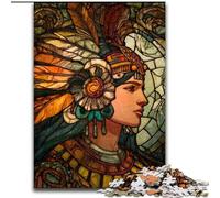 Jigsaw Puzzles for Teenagers 1000 Piece Mayan Priestess, Educational Toys for Is Ideal As A Gift for The Whole Family for And 14 Years Old (Size 50x75cm)