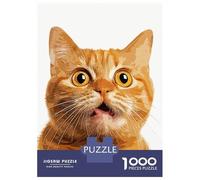 Jigsaw Puzzles for Teenagers 1000 Piece Meme Cat Expressions Puzzles for Adults Toy Wall Decor A Work of Art Unique Birthday And Xmas Gifts 38x26cm/1000pcs