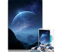Jigsaw Puzzles for Teenagers 1000 Piece Milky Way Universe Galaxy,Toys Educational Games Stress Relieving Artists Collection,Fine Art (38x26cm)