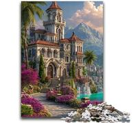 Jigsaw Puzzles for Teenagers 1000 Piece Monaco Villas for And from 14 Years And over Play Toys Because It Is Ideal As A Gift for The Whole Family 50x75cm