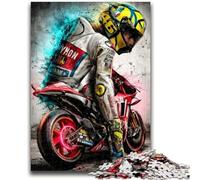 Jigsaw Puzzles for Teenagers 1000 Piece Motogp, Toy Intellectual Game Enhance Love between Couples for Ages 14+ 50X75CM