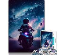 Jigsaw Puzzles for Teenagers 1000 Piece Motorcycle Galaxy Rider Teenager Puzzles,learning Educational Is Ideal As A Gift for The Whole Family (size 38x26cm)