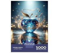 Jigsaw Puzzles for Teenagers 1000 Piece Music Notes Crystal Apple Puzzle for Adults Anti-Stress Toys Presents for Women Unique Birthday And Xmas Gifts 38x26cm/1000pcs