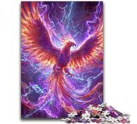 Jigsaw Puzzles for Teenagers 1000 Piece Mysterious Phoenix Challenging Game Toys Deal As Gifts for The Whole Family for Ages 14+ 26x38cm