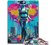 Jigsaw Puzzles for Teenagers 1000 Piece Mysterious Sculpture Art Help The Brain Exercise Addictive Toys to Cultivate Patience Great Gift 26x38cm