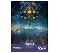 Jigsaw Puzzles for Teenagers 1000 Piece Mystical Tree of Orbs Puzzles for Adults Toy Wall Decor A Work of Art Unique Birthday And Xmas Gifts 38x26cm/1000pcs