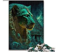 Jigsaw Puzzles for Teenagers 1000 Piece Mythical Beast, Family Game Stress Reliever Difficult Challenge Enhance Love between Couples (Size 50x75cm)