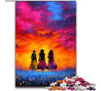 Jigsaw Puzzles for Teenagers 1000 Piece Native American Woman, Learning Educational Is Ideal As A Gift for The Whole Family (Size 26x38cm)