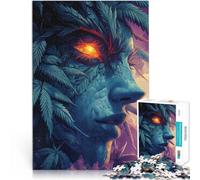 Jigsaw Puzzles for teenagers 1000 Piece Nature Spirit with Burning Eye Difficult Hard 26x38cm Gifts Ideas for 14+