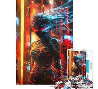 Jigsaw Puzzles for Teenagers 1000 Piece Neon Tempest Fun Activities at Home Learning Educational Educational Toy for And 14 Years And over (38x52cm)