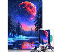 Jigsaw Puzzles for Teenagers 1000 Piece Neon Winter Nature 1000 Pieces for Adults,for Educational Game Challenge Toy Unique Home Decor And Gifts 26x38cm