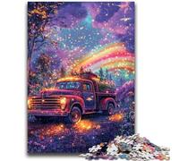 Jigsaw Puzzles for Teenagers 1000 Piece Night Sky Truck for And from 14 Years And over Play Toys Because It Is Ideal As A Gift for The Whole Family 50x75cm