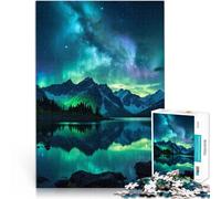 Jigsaw Puzzles for teenagers 1000 Piece Night view of mountains learning educational toys 26x38cm A Work of Art for and Age 14