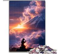 Jigsaw Puzzles for Teenagers 1000 Piece Ninja at Sunset, Learning Educational Is Ideal As A Gift for The Whole Family (Size 50x75cm)