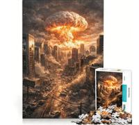 Jigsaw Puzzles for Teenagers 1000 Piece Nuclear Explosion, Hands-on Game, Family Activities, Great Gift for Gaming 38x26cm