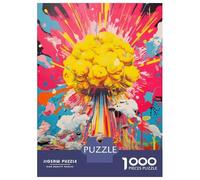 Jigsaw Puzzles for Teenagers 1000 Piece Nuclear Explosion Puzzles for Adults Toy Wall Decor A Work of Art Unique Birthday And Xmas Gifts 38x26cm/1000pcs
