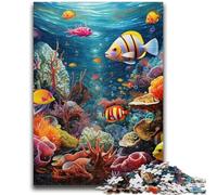 Jigsaw Puzzles for Teenagers 1000 Piece Ocean World Jigsaw,learning Educational Is Ideal As A Gift for The Whole Family (75x50cm)