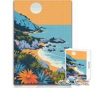 Jigsaw Puzzles for Teenagers 1000 Piece Pacific Ocean Nature Art Toys Educational Games Precision Cutting Birthday Gifts Size 38x26cm
