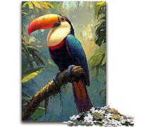Jigsaw Puzzles for Teenagers 1000 Piece Parrot Adult Jigsaw,Artistic Wall Decor & Birthday Gift Idea for Friends, Home Office (38x26cm)