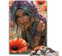 Jigsaw Puzzles for Teenagers 1000 Piece Poppy Girl Puzzles for Adults,is Ideal As Gifts for The Whole Family for Age 14+ (50x75cm)