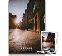 Jigsaw Puzzles for Teenagers 1000 Piece Prague Practical Game Analysis And Logic Gift For Birthdays Size 38x26cm