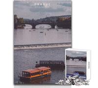 Jigsaw Puzzles for Teenagers 1000 Piece Prague Practical Game Analysis And Logic Gift For Birthdays Size 38x52cm