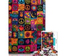 Jigsaw Puzzles for Teenagers 1000 Piece Psychedelic Things, Learning Educational Toys Family Games,Birthday Present, Gifts, Wall Art for And Age 14 Years Up 38x26cm