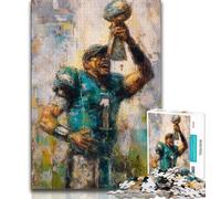 Jigsaw Puzzles for Teenagers 1000 Piece Puzzle American Football,Challenging Game And Family Play Educational Game for Birthday,Chrismas (38x26cm)
