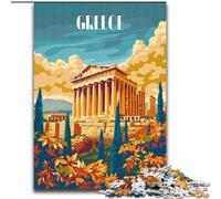 Jigsaw Puzzles for Teenagers 1000 Piece Puzzle Ancient Greece Glory,Toys Educational Games Stress Relieving Great Gifts And Toys 38x26cm