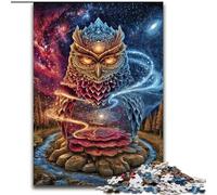 Jigsaw Puzzles for Teenagers 1000 Piece Puzzle Animal Fantasy Owl, Elephant Toy Intellectual Game Birthday Present, Gifts, Wall Art for Ages 14+ (Size 50x75cm)