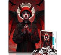 Jigsaw Puzzles for Teenagers 1000 Piece Puzzle Anime Demon Girl,Stress Reliever Difficult Challenge Every Piece Is Unique - Challenging Family Fun Game 50x75cm