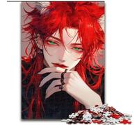 Jigsaw Puzzles for Teenagers 1000 Piece Puzzle Anime Wolf Man, Family Fun Games Is Ideal As A Gift for The Whole Family (Size 50x75cm)