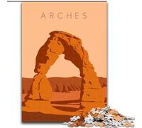 Jigsaw Puzzles for Teenagers 1000 Piece Puzzle Arches, Stress Relief Toys Unique Birthday And Gifts for Ages 14+ 26x38cm