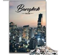 Jigsaw Puzzles for Teenagers 1000 Piece Puzzle Bangkok, Educational Toys for Is Ideal As A Gift for The Whole Family for And 14 Years Old 50x75cm