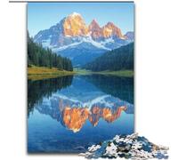 Jigsaw Puzzles for Teenagers 1000 Piece Puzzle Beautiful Mountains And Lakes,learning Educational Is Ideal As A Gift for The Whole Family 50x75cm