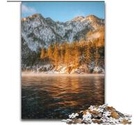 Jigsaw Puzzles for Teenagers 1000 Piece Puzzle Beautiful Mountains And Lakes,learning Educational Is Ideal As A Gift for The Whole Family 50x75cm
