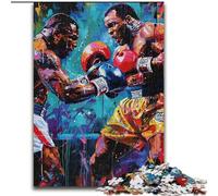Jigsaw Puzzles for Teenagers 1000 Piece Puzzle Boxer, Quiz Game Wall Decoration Unique Birthday And Xmas Gifts (Size 50x75cm)