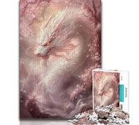 Jigsaw Puzzles for Teenagers 1000 Piece Puzzle Chinese Style Dragon,Educational Games Home Decoration Birthday Present,Gifts,Wall Art 38x26cm
